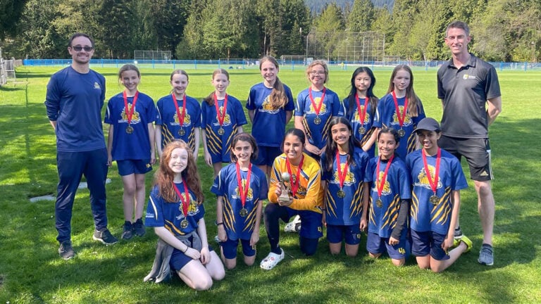 Grade 5/6 Girls Soccer Team Photo