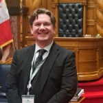 Mr. Forry visits the B.C. Legislature