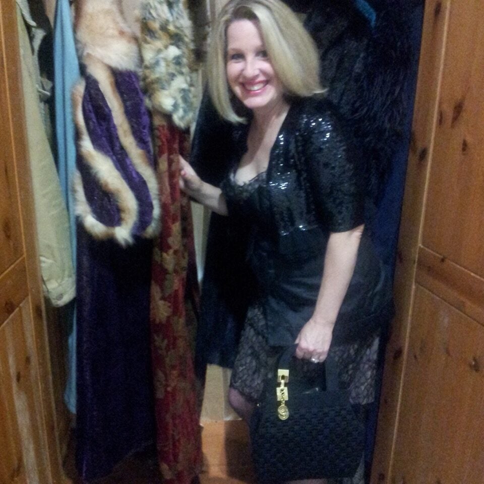 Donna Tays at the first Gala, "Through the Wardrobe"